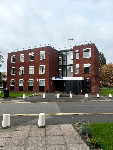 Photograph of the Durham House building in City Campus Accommodation.