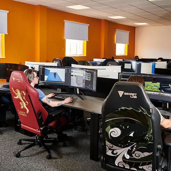 Computer Games Design computer lab