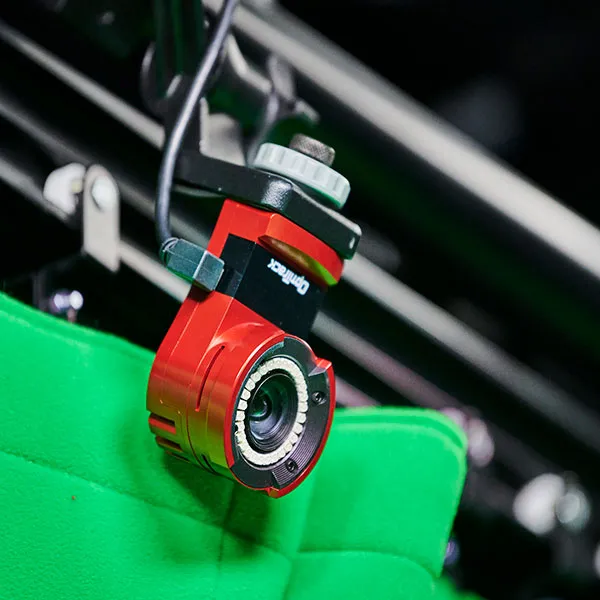 tracking camera in the motion capture studio