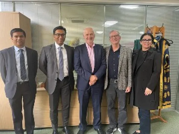 Line of DESIRE contributors with Interim VC John Raferty