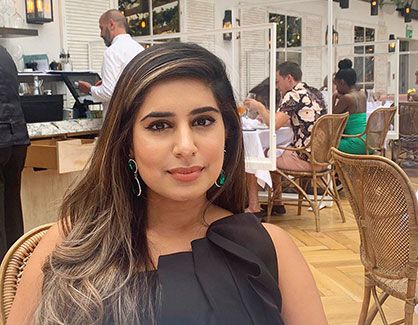 Image for case study: Sati Thind, BA English